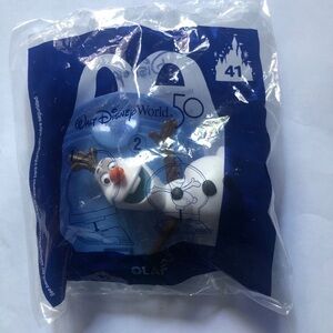 New Disney Celebration McDonald’s toy- Olaf #41 and Bruni #11